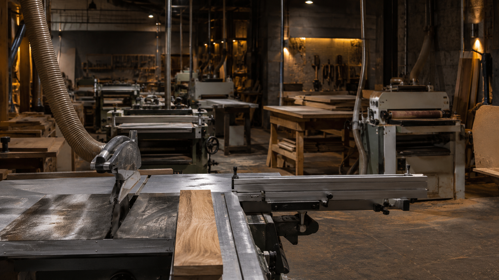 Equipos de ebanistería y madera